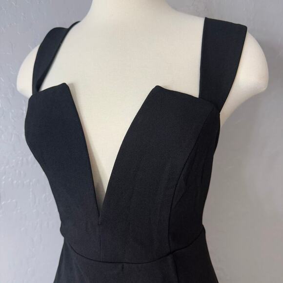 Daring Elegance Black Sleeveless Mermaid Maxi Dress, XL Style 2069056 - Picture 6 of 7